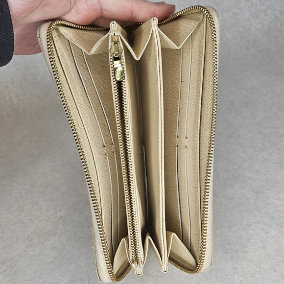 Louis Vuitton Damier Azur Zippy Long Wallet w/ Certificate - Picture 8 of 12